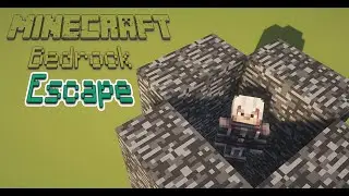 Escaping a Bedrock Prison | #Minecraft #BedrockEscape #MinecraftChallenge
