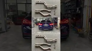 BMW F82 M4 S55 3.0T with Equal Length midpipe exhaust. #bmwm4 #bmwm3 #f82m4 #f80m3 #exhaustsound