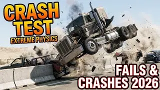 Cars vs EXTREME Physics - BeamNG.drive Fails & Crashes 2026