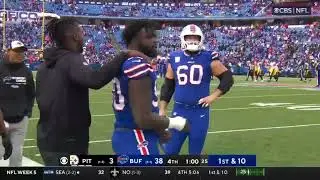 2022 NFL Week 5 Buffalo Bills Vs Pittsburgh Steelers Fight And Ejection