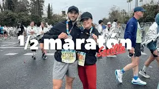 Mi primer 1/2 marat&oacute;n en Sevilla!!!