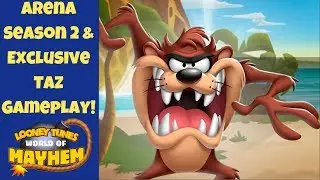 Exclusive Taz Gameplay | Looney Tunes World of Mayhem