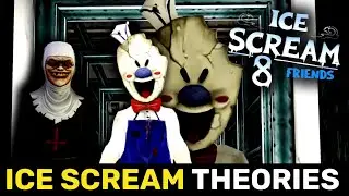 Rod And Evil Nun Fight In Ice Scream 8 | Ice Scream Theories | Ice Scream Chapter 8