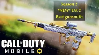 Season 2 EM2 *New* Best gunsmith #codm #em2  #gunsmith