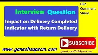 Will the system remove the delivery completed indicator after creating return delivery ? || SAP MM