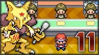 Guía Pokémon Rojo Fuego & Verde Hoja - Parte 11 | Fichas gratis / Abra se une al equipo!