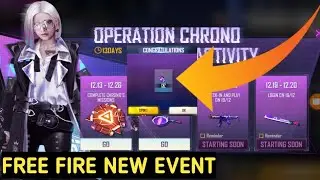how to complete operation chrono activity event free fire