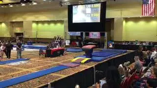 2018 pikes peak cup- Isabel Treimer vault 9.6