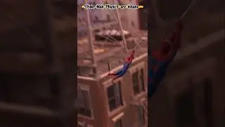 You won't believe how smooth this swing was... 🕸️ #spiderman #shorts