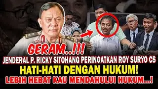 Jenderal Polisi Ricky Sitohang Peringatkan Roy Suryo Cs, Hati-Hati Dengan Hukum!