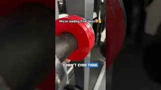 Micro loading on another level😳#gym #workout