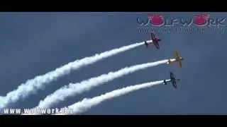 The 4CE:The formation aerobatic team atLuke air show 2014