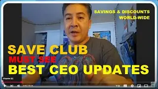 SAVE CLUB (must see) BEST CEO UPDATES - SAVINGS, DISCOUNTS & AI SALES TOOLS - TOP TEAM ROB BUSER