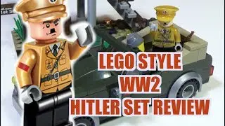 LEGO STYLE WW2 HITLER SET from Aliexpress - review in English