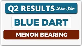 BLUE Dart Q2 Results 💥 | MENON BEARING Q2 Results | BLUE Dart Share Latest News 