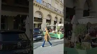 Paris France Rue de Rivoli Place des Pyramides Jeanne d'Arc 4k
