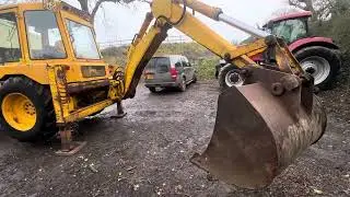 Ford 550 wheeled digger for sale