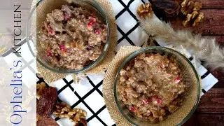 Creamy Wheat Berry Pudding (Romanian Coliva)