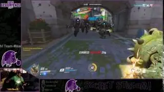 Super Best Friends Play Woolie's Overwatch Wombo Combo!!! #WoolieVs