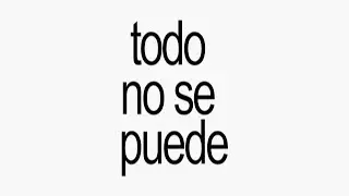 lisandro skar -  todo no se puede (Video Lyric)