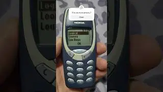 Хит из нулевых #nokia #nokia3310 #retrophone #retromobile #nostalgia #кнопочныетелефоны