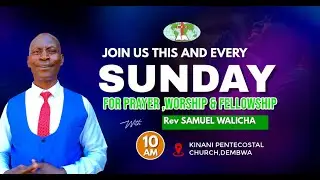SUNDAY PRAYER SERVICE LIVE KINANI IFC ,DEMBWA