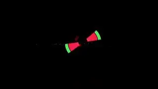 Irisches Leuchten - LED Jonglage