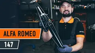 Ako vymeniť vzperu predné tlmiča na ALFA ROMEO 147 (937) [NÁVOD AUTODOC]