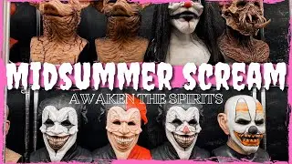 🎃 MIDSUMMER SCREAM: AWAKEN THE SPIRITS! / spooky vendors + 2021 haunt preview
