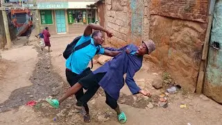 Christmas visit went  wrong in Kenya #funny #trend #love 