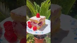 Prajitura aromata cu dulceata de cirese si crema cu mascarpone #food #mancare #cake #dulce #italy