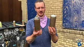 Chris Covers Montana Gold Spray Paint