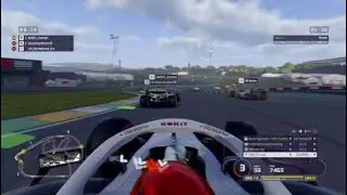 F1eSportLiga Rennunfall