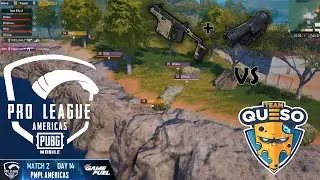 Vector 6x in a 1vs4 against Team Queso in PMPL Americas? | PUBG MOBILE