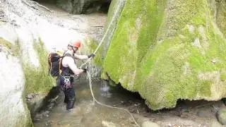 Canyoning Pointay (Rh&ocirc;ne-Alpes; Ain) 2011