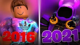 MY ROBLOX Avatar EVOLUTION (2016-2021)