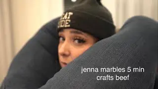 3 1/2 mins of jenna marbles beefing with 5 min crafts
