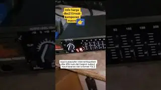 Структура схемы dbx 215+sub #dbx #аудио #звукминиатюра
