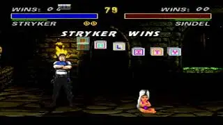 Mortal Kombat Legacy Collection Mortal Kombat 3 SNES Version Stryker Babality