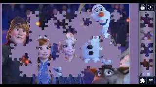 Frozen Family Magic ❄️  Can You Complete This Beautiful Elsa  Anna 🧩#Puzzlepalace