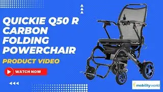 Mobility World Ltd UK - Quickie Q50 R  Carbon Folding Powerchair