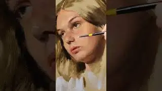 Stroke by stroke. #art #oilpainter #masterpainter #artist #dailypainter #oil #painting #oilpainting
