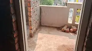 ఇళ్ళు సగంలో ఇలా ఉంది, 2bedroom, hall, kitchen, 2bathrooms, washing room, fridge 🏠grinder room#vlog