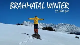 Winter Brahmatal Trek  at 12,000 feet | Lohajung, Uttarakhand