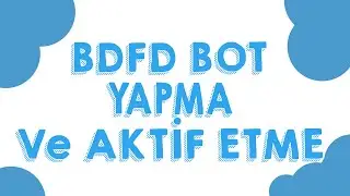 Mobilden Discord Botu Yapma - BDFD