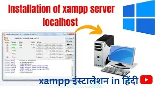Installation of xammp server localhost || localhost server installaton on computer