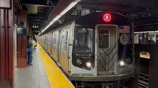 NYC Subway: R160A-2 (R) Trains Running On the 6th Avenue Line!