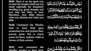 Words of Allah for unbelievers | Surah Al-Noor (The Light) part 1