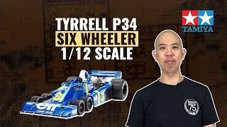 Tamiya Tyrrell P34 Six Wheeler в масштабе 1/12 | Распаковка и обзор | #askHearns
