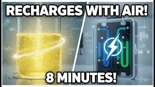 Air-Powered Batteries That Recharge Themselves in Minutes (New Flow Battery Breakthrough)